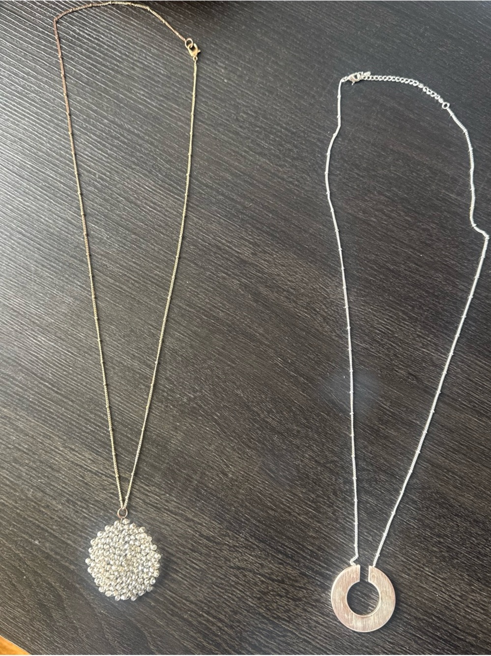 Gold and Silver Pendant Necklaces - Women Jewelry